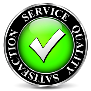 service quality satisfaction badge